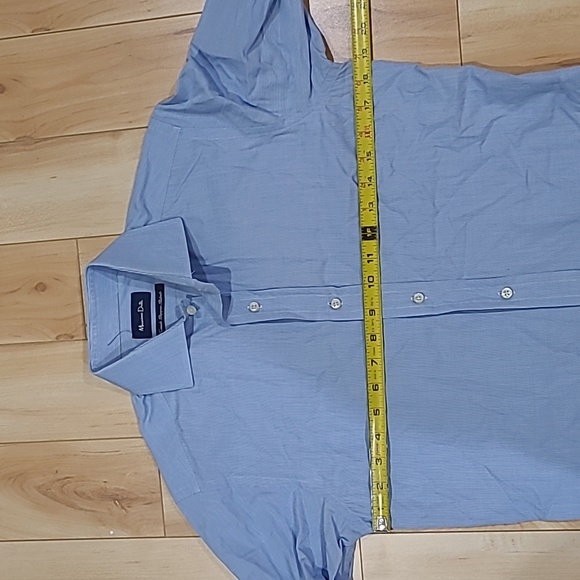 Massimo Dutti men's size small blue shirt - Picture 6 of 6